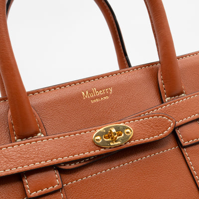 Mini Zipped Bayswater Brown Leather