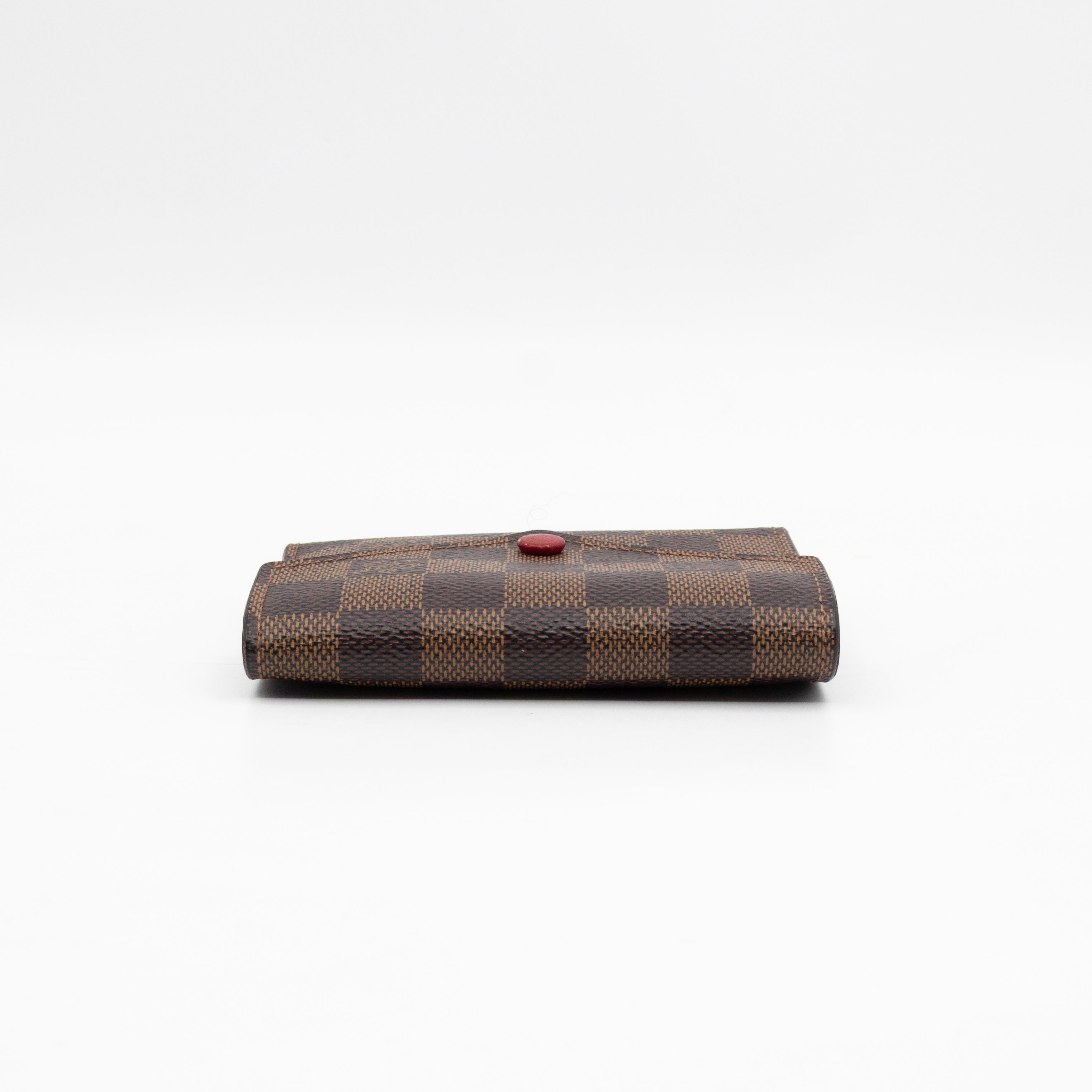 Victorine Wallet Damier Ebene Fuchsia