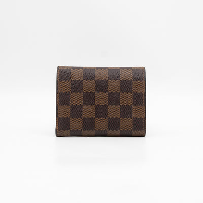Victorine Wallet Damier Ebene Fuchsia