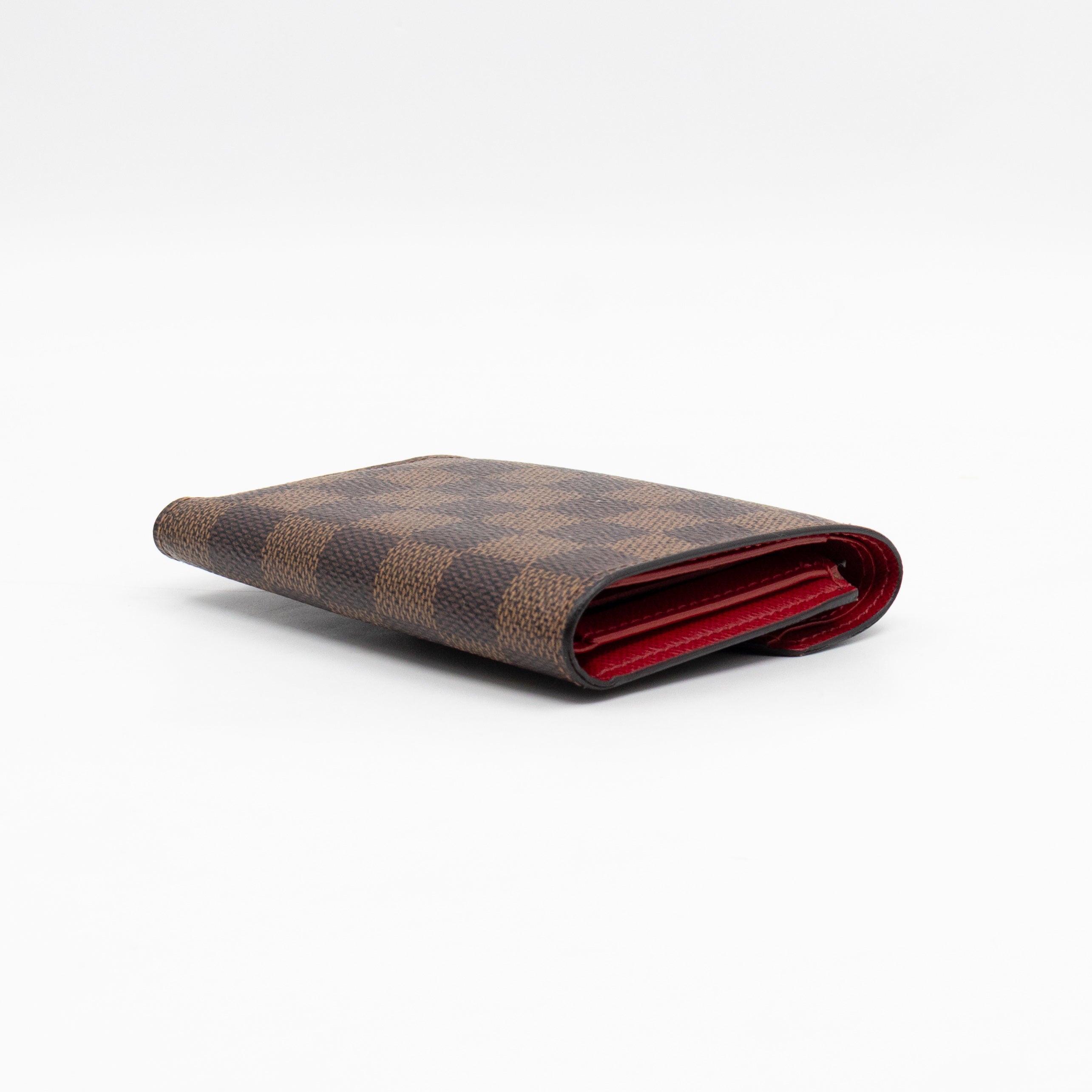 Victorine Wallet Damier Ebene Fuchsia