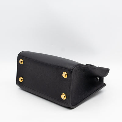 City Steamer PM Black Leather