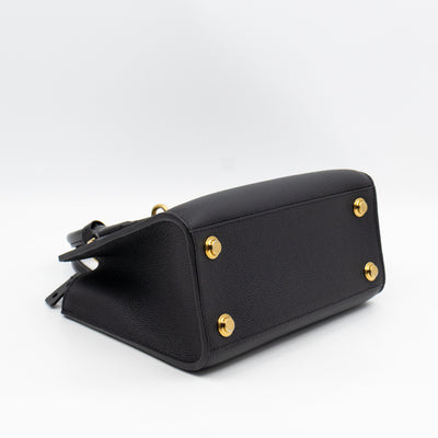 City Steamer PM Black Leather
