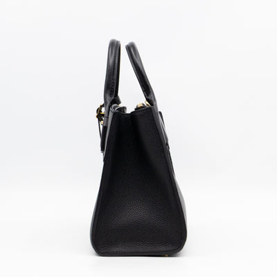 City Steamer PM Black Leather