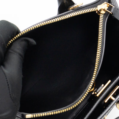 City Steamer PM Black Leather