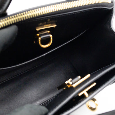 City Steamer PM Black Leather
