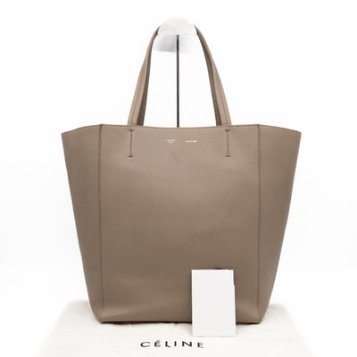 Cabas Phantom Tote Grey Leather
