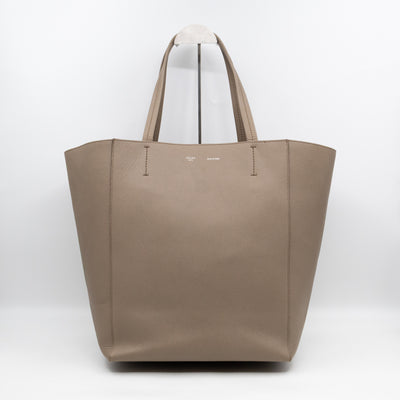 Cabas Phantom Tote Grey Leather
