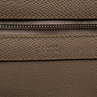 Cabas Phantom Tote Grey Leather