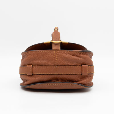 Marcie Mini Crossbody Bag Brown Leather