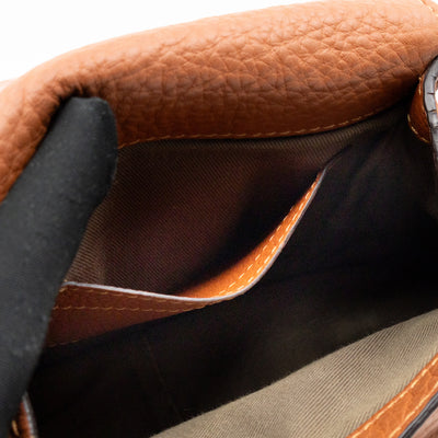 Marcie Mini Crossbody Bag Brown Leather