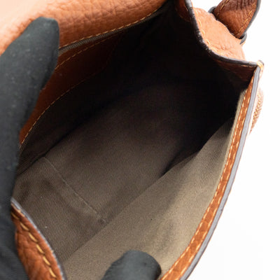 Marcie Mini Crossbody Bag Brown Leather