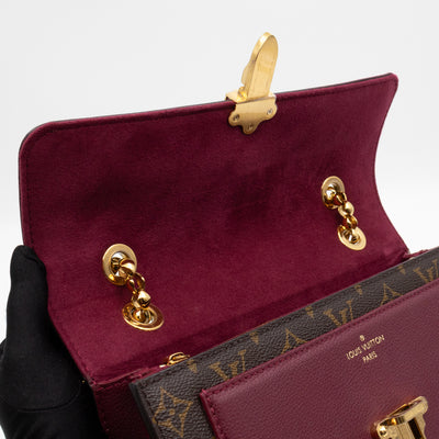 Victoire Monogram Raisin