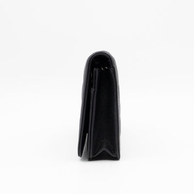 Boy Wallet On Chain Black Caviar Ruthenium