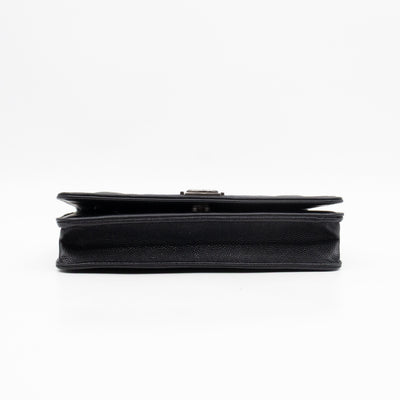 Boy Wallet On Chain Black Caviar Ruthenium