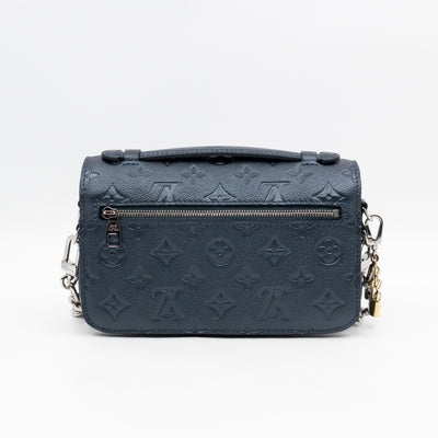 Metis East West Shimmery Ink Monogram Empreinte