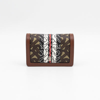 Jessie Wallet With Chain Brown TB Monogram