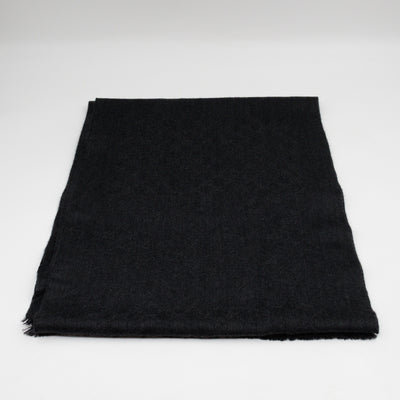 GG Wool Scarf Grey