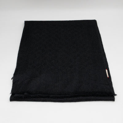 GG Wool Scarf Grey