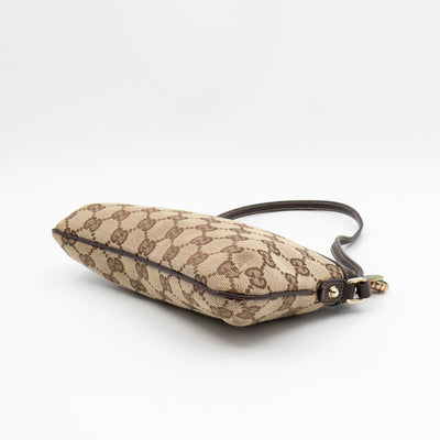 Bumblebee Pouch Brown GG Canvas