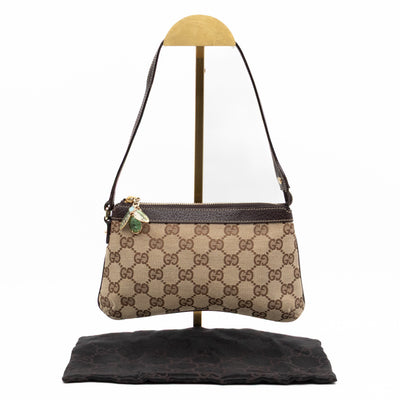 Bumblebee Pouch Brown GG Canvas