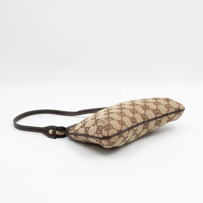 Bumblebee Pouch Brown GG Canvas