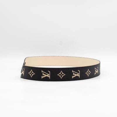 Bandouliere Strap Black & Beige Monogram Empreinte