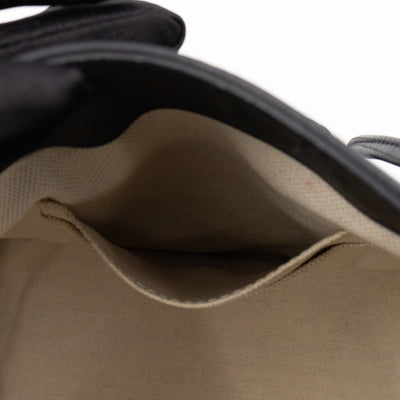 GG Marmont Web Heart Backpack Black Leather