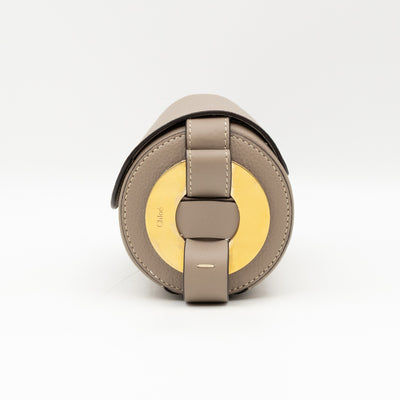 Darryl Mini Crossbody Bag Grey Leather