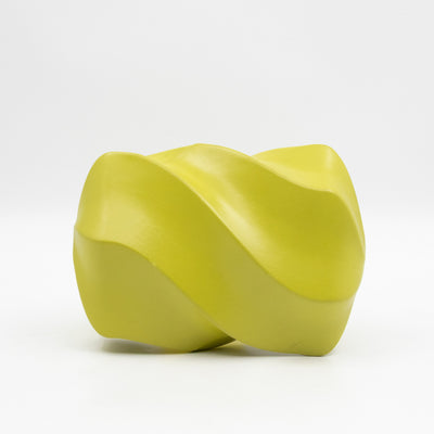 Whirl Spiral Clutch Kiwi Leather