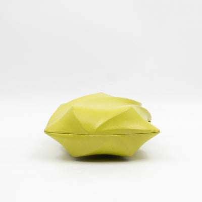 Whirl Spiral Clutch Kiwi Leather