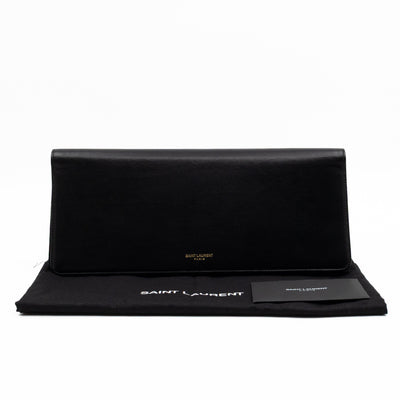 Marquage Bifold Clutch Black Leather