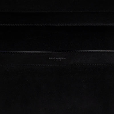Marquage Bifold Clutch Black Leather