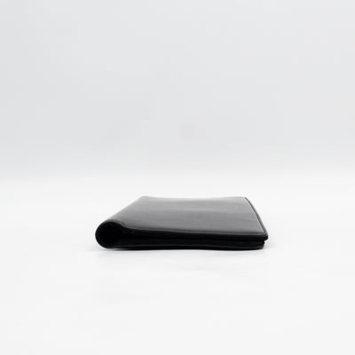 Marquage Bifold Clutch Black Leather