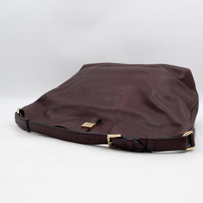 Tessie Hobo Oxblood Leather