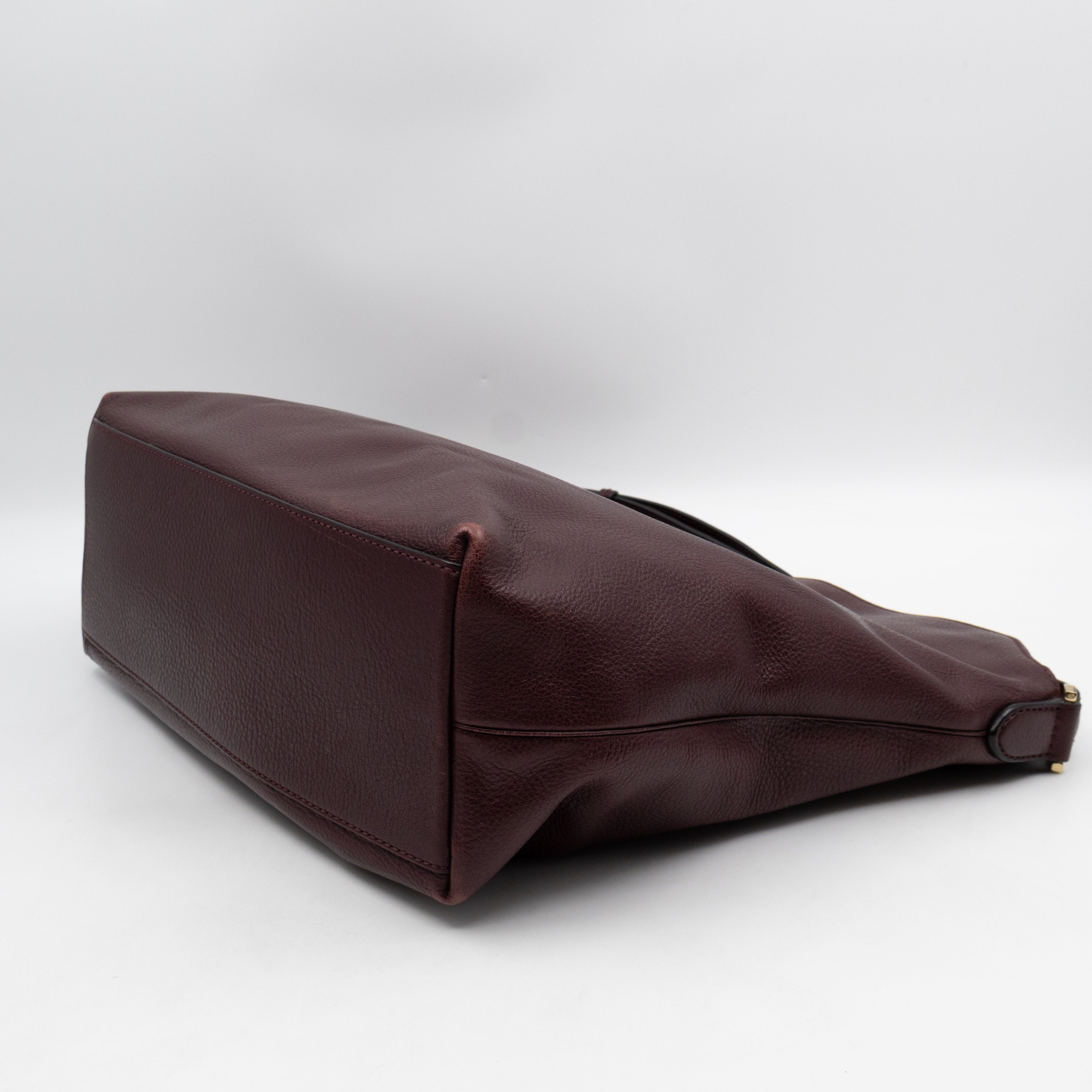 Tessie Hobo Oxblood Leather