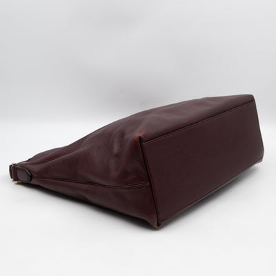 Tessie Hobo Oxblood Leather