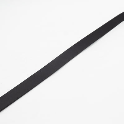 Initials 20 mm Belt Black Leather 85 cm