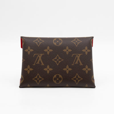 Kirigami Pochette Medium Monogram Red