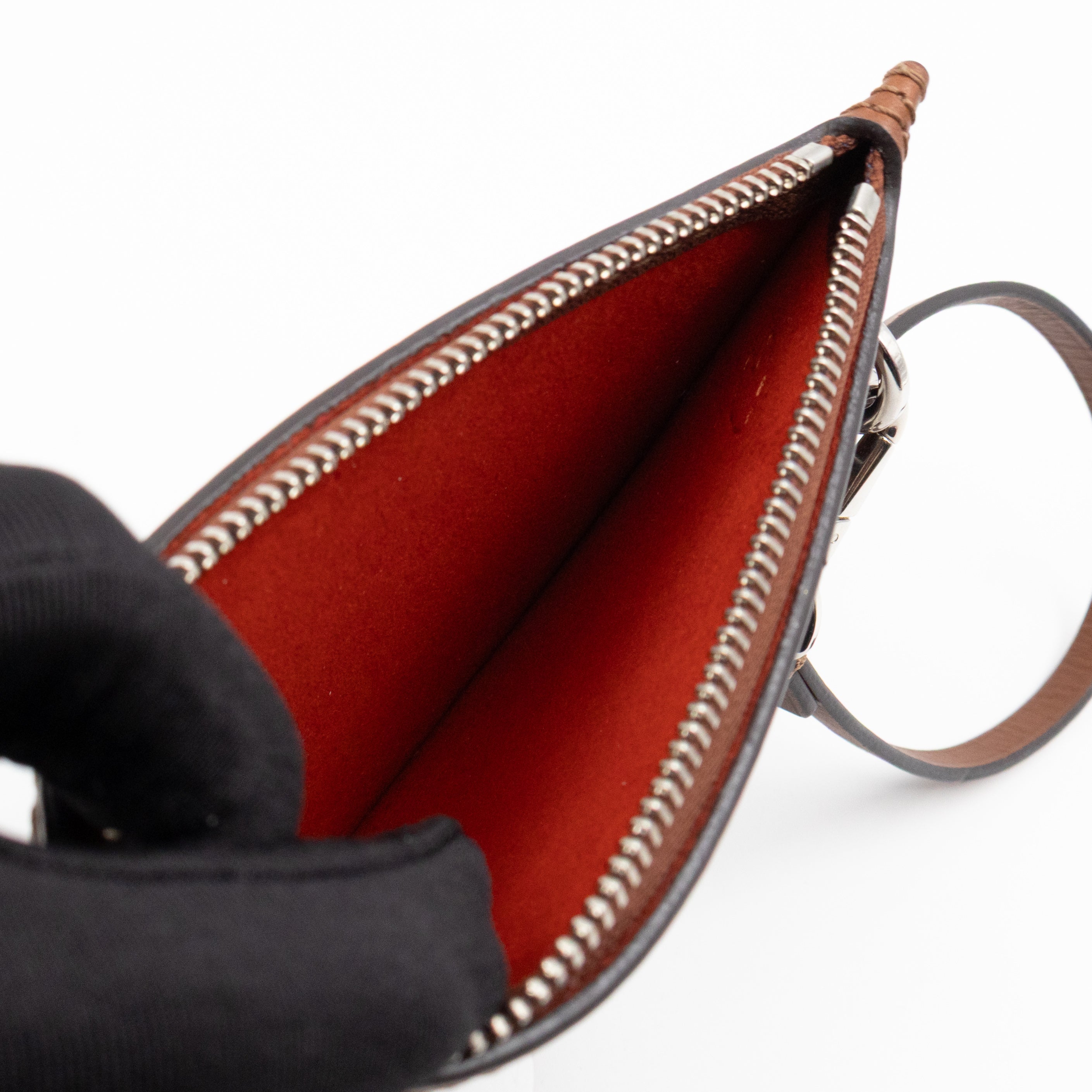 Hina Pochette Brown Leather