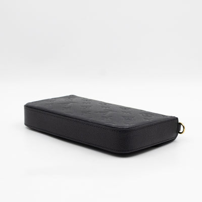 Pochette Felicie Black Monogram Empreinte