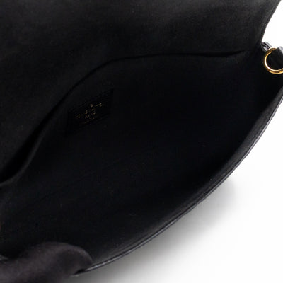 Pochette Felicie Black Monogram Empreinte