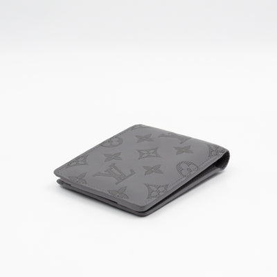 Multiple Wallet Anthracite Grey Monogram Shadow Leather