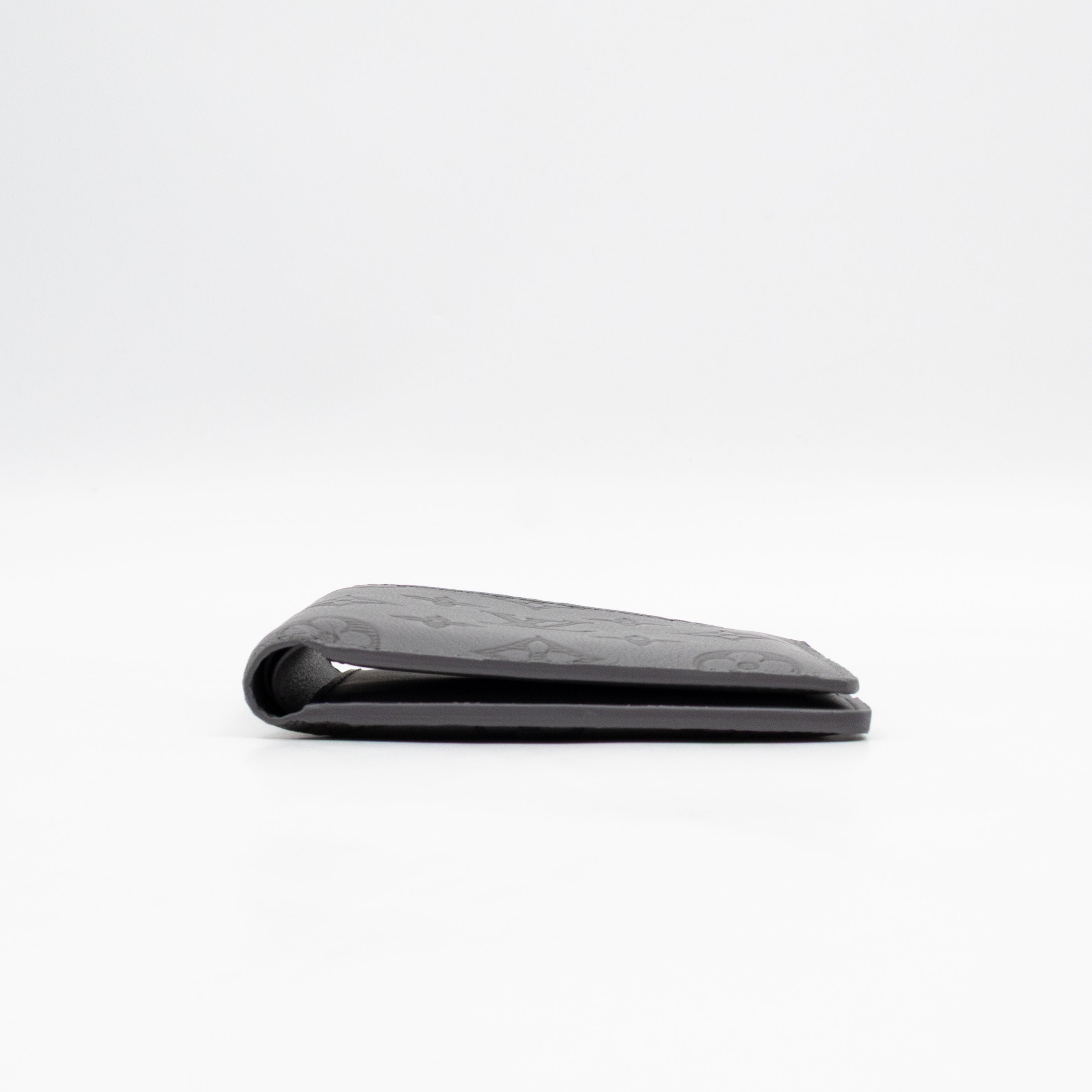 Multiple Wallet Anthracite Grey Monogram Shadow Leather