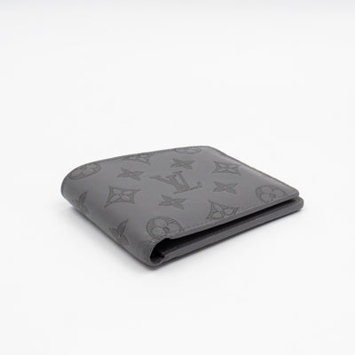 Multiple Wallet Anthracite Grey Monogram Shadow Leather