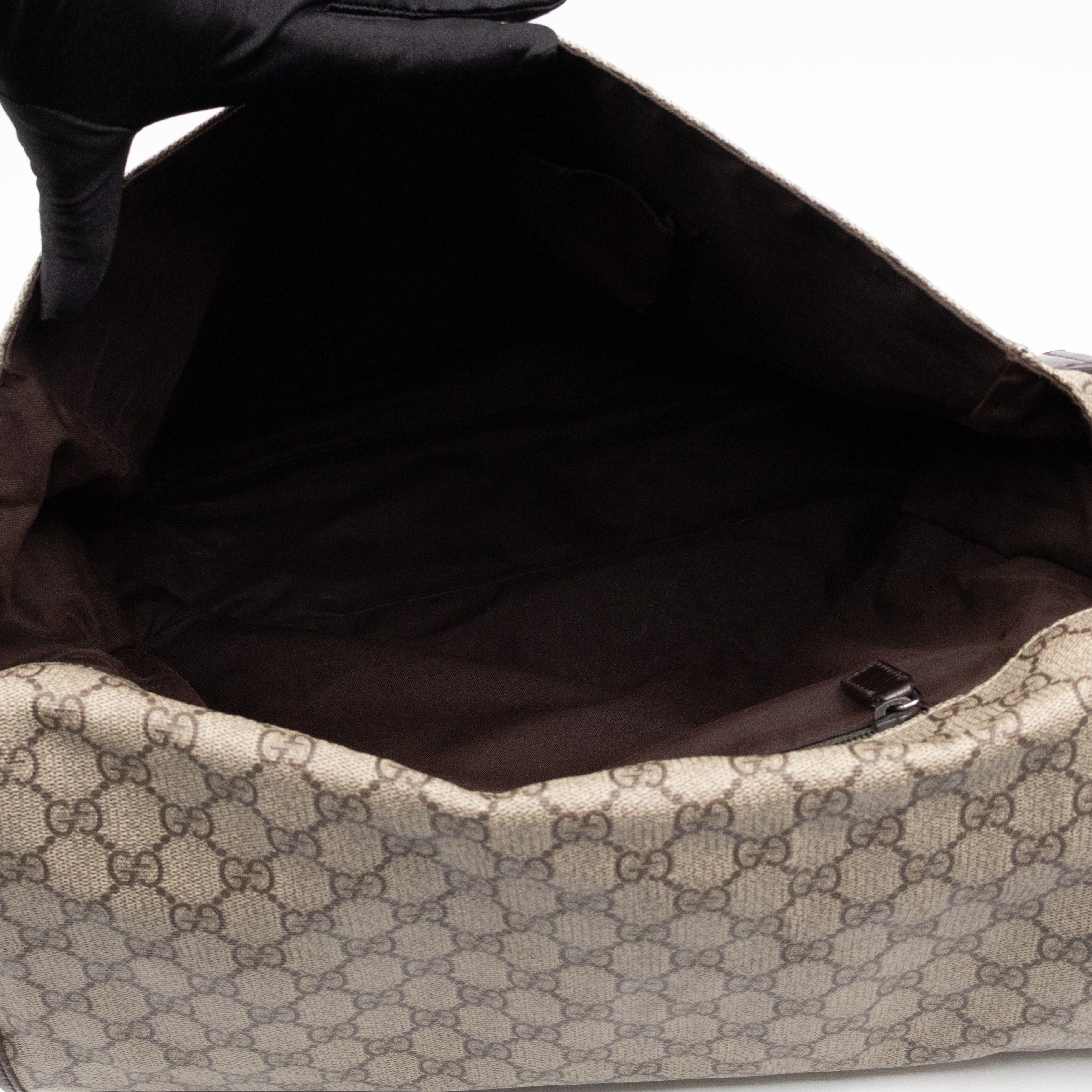 Messenger Shoulder Bag Brown GG Canvas