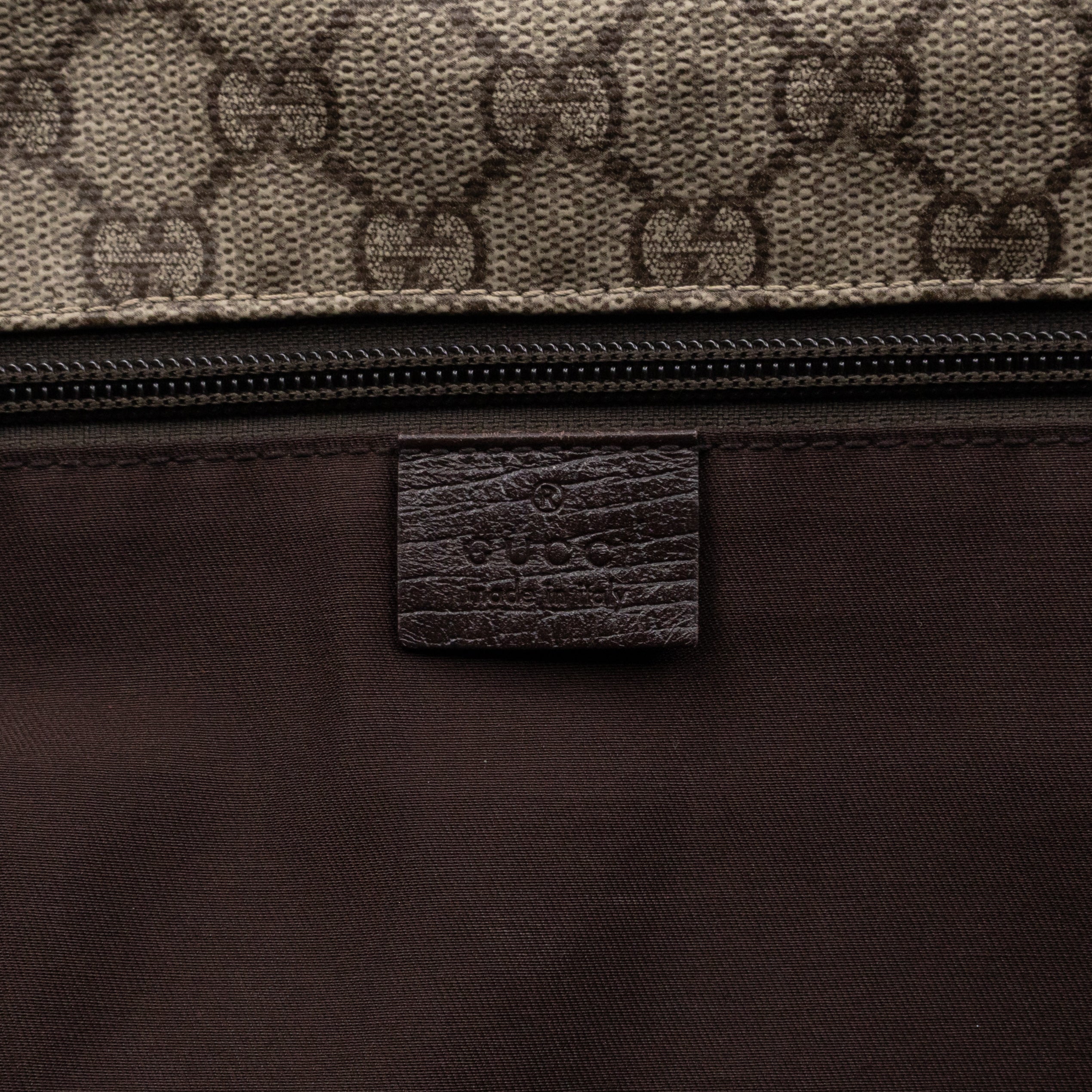 Messenger Shoulder Bag Brown GG Canvas