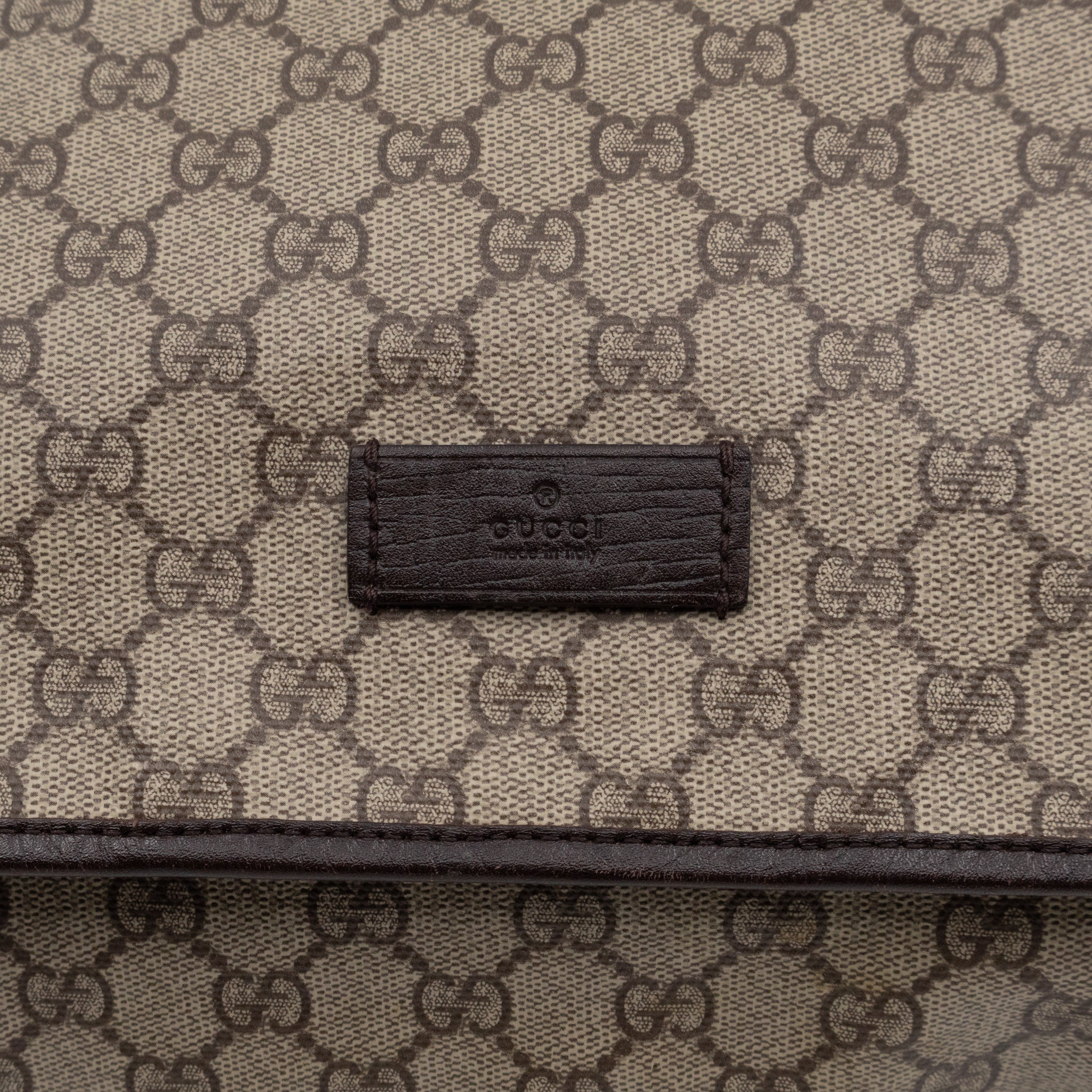 Messenger Shoulder Bag Brown GG Canvas
