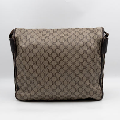 Messenger Shoulder Bag Brown GG Canvas