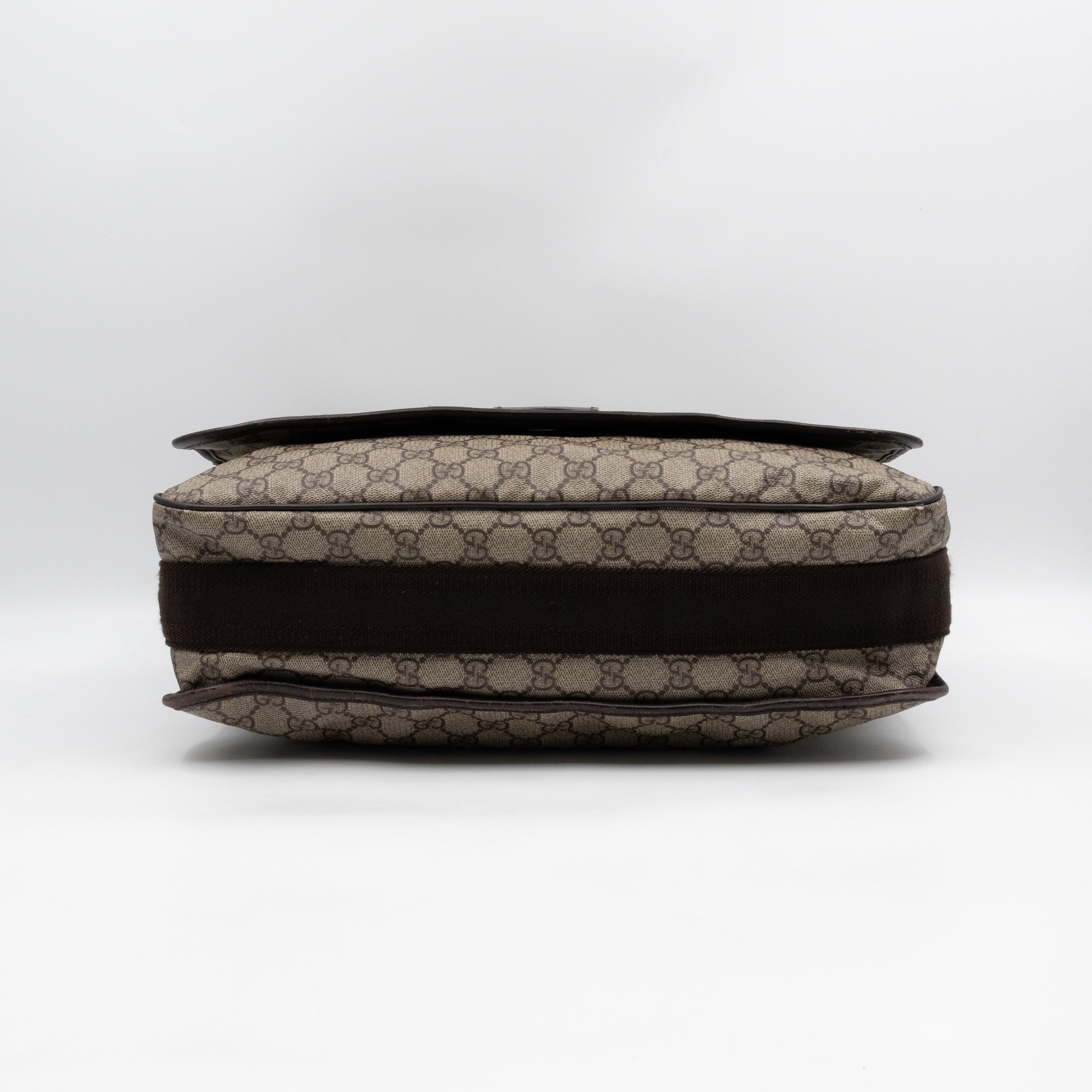 Messenger Shoulder Bag Brown GG Canvas