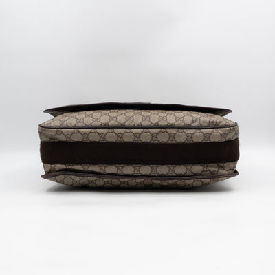 Messenger Shoulder Bag Brown GG Canvas